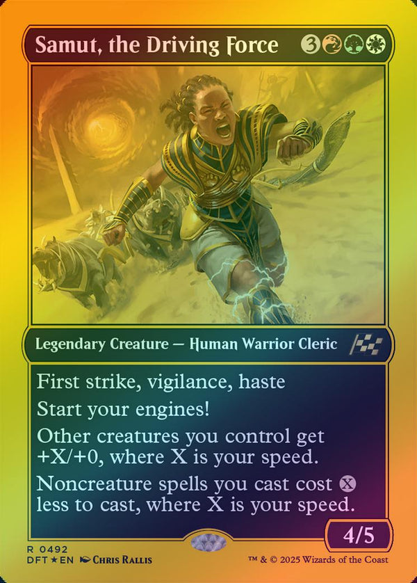 Samut, the Driving Force (First-Place Foil) (DFT)