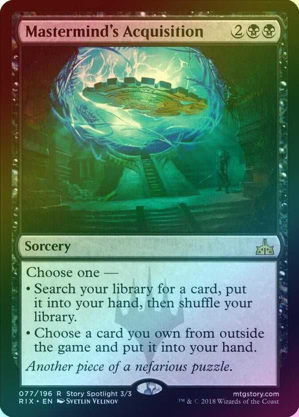 Mastermind's Acquisition (Foil) (RIX)