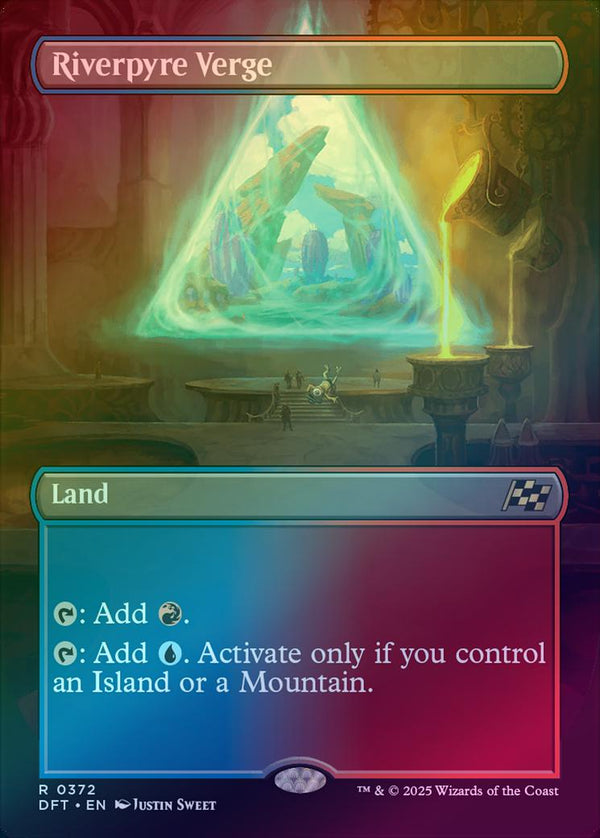 Riverpyre Verge - Borderless (Foil) (DFT)