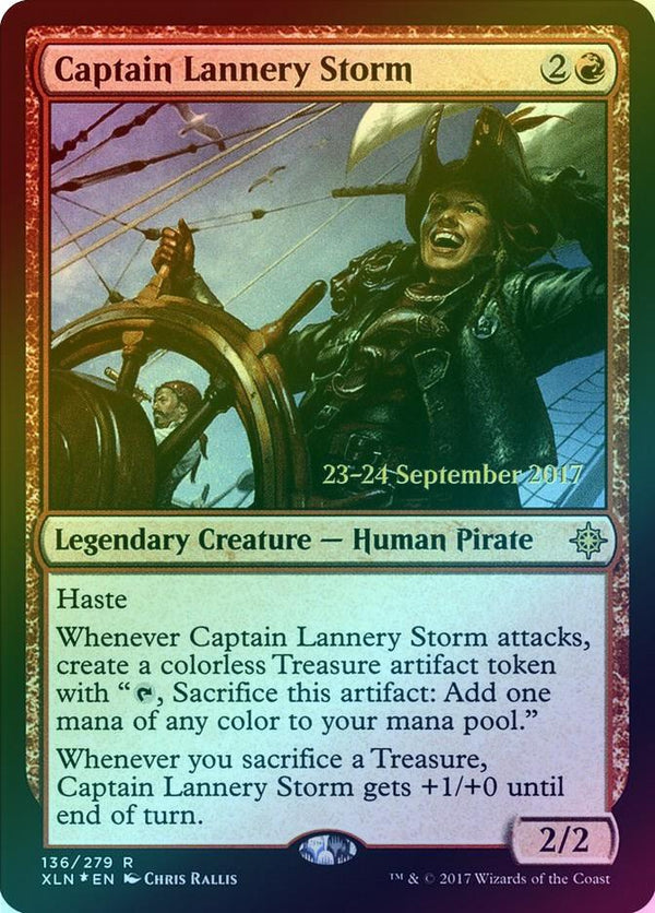 Captain Lannery Storm - Prerelease Promo (Foil) (XLN)