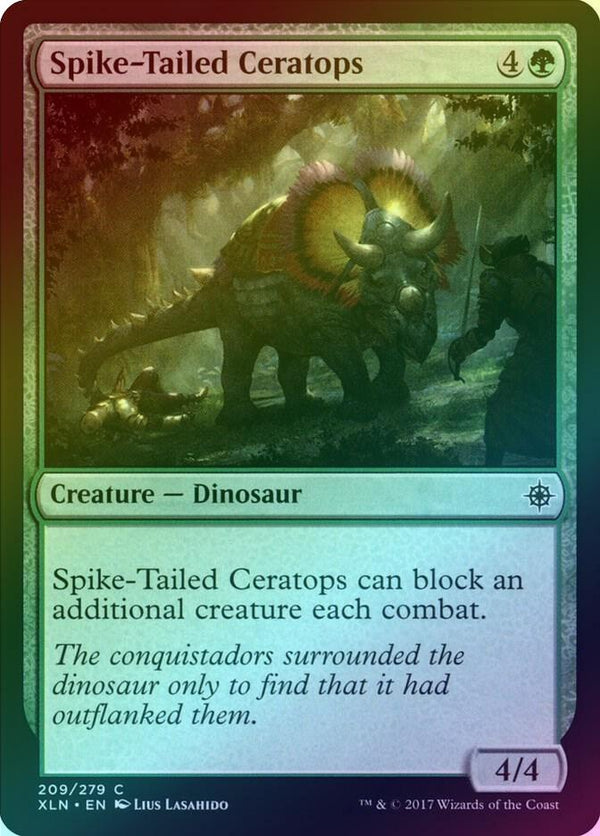 Spike-Tailed Ceratops (Foil) (XLN)