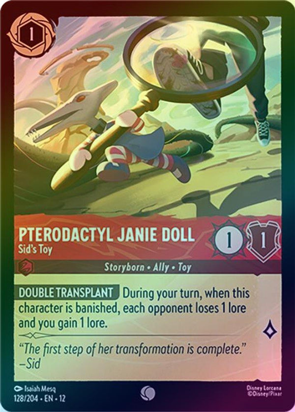 Pterodactyl Janie Doll (Sid's Toy) - 128/204 - Common (Foil)