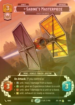 Sabine's Masterpiece - Crazy Colorful (Prestige) - 1085 - Rare (Foil)