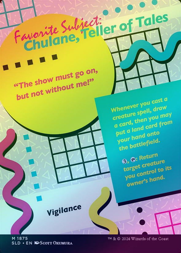 Chulane, Teller of Tales - Secret Lair High: Class of '87 (Foil) (SLD)