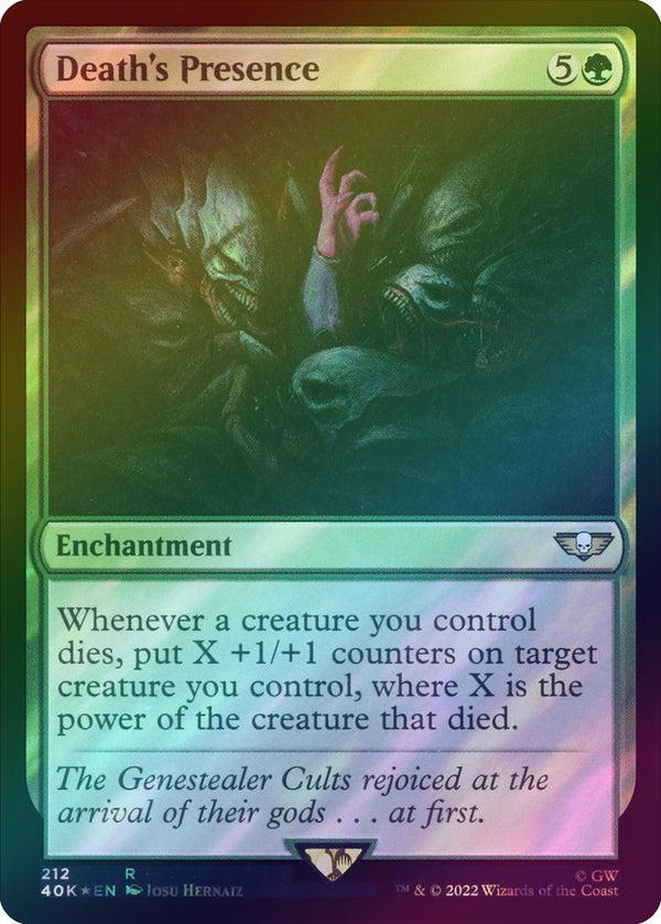 Death's Presence (Surge Foil) (40K)