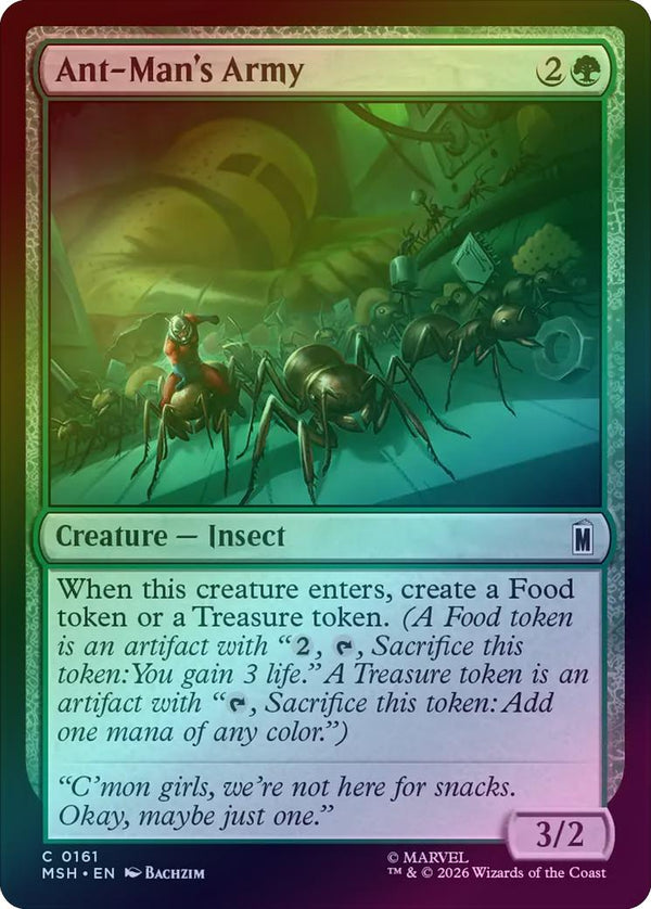 Ant-Man's Army (Foil) (MSH) (Pre-Order)