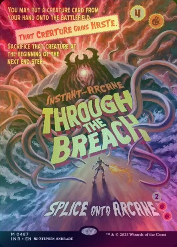 Through the Breach - Borderless Movie Poster (Foil) (INR)