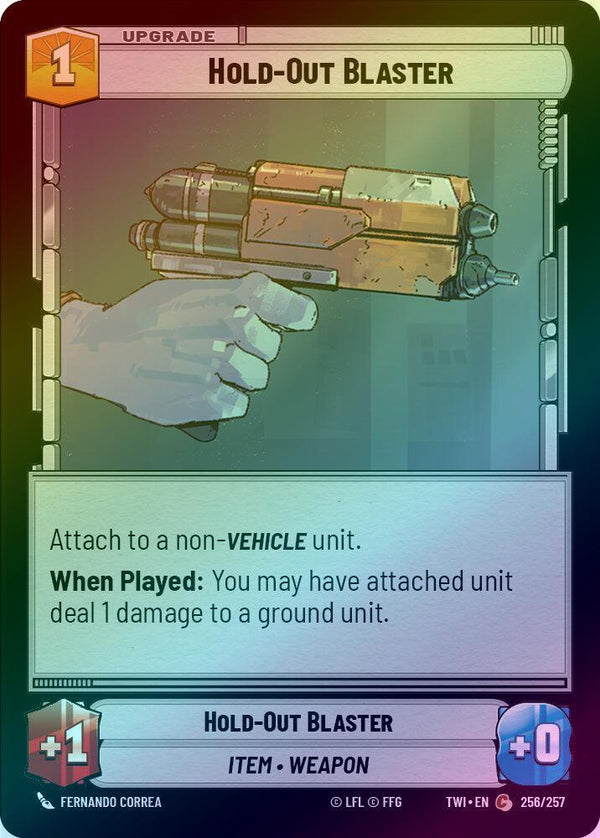 Hold-Out Blaster - 256/257 - Common (Foil)
