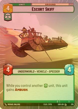 Escort Skiff (Hyperspace) - 378 - Common (Foil)