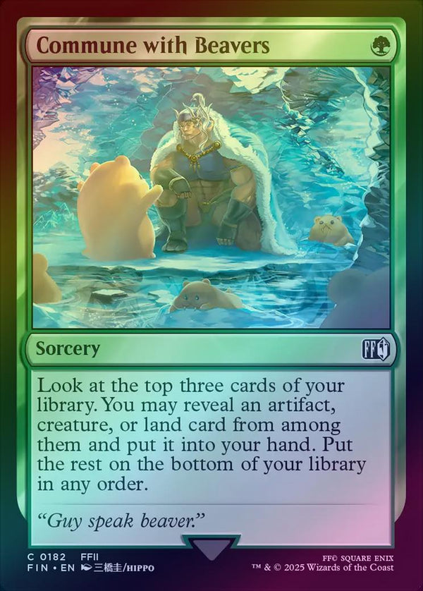 Commune with Beavers (Foil) (FIN)