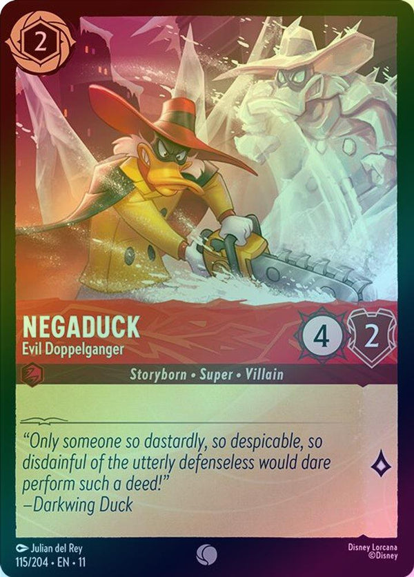 Negaduck (Evil Doppelganger) - 115/204 - Common (Foil)