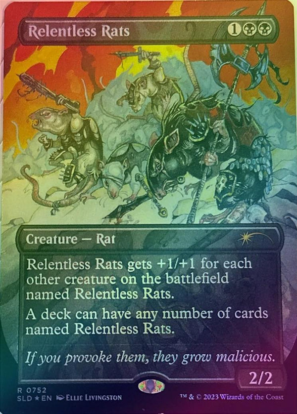 Relentless Rats (0752) (Foil) (SLD)