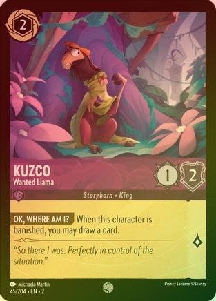 Kuzco (Wanted Llama) - 45/204 - Common (Foil)