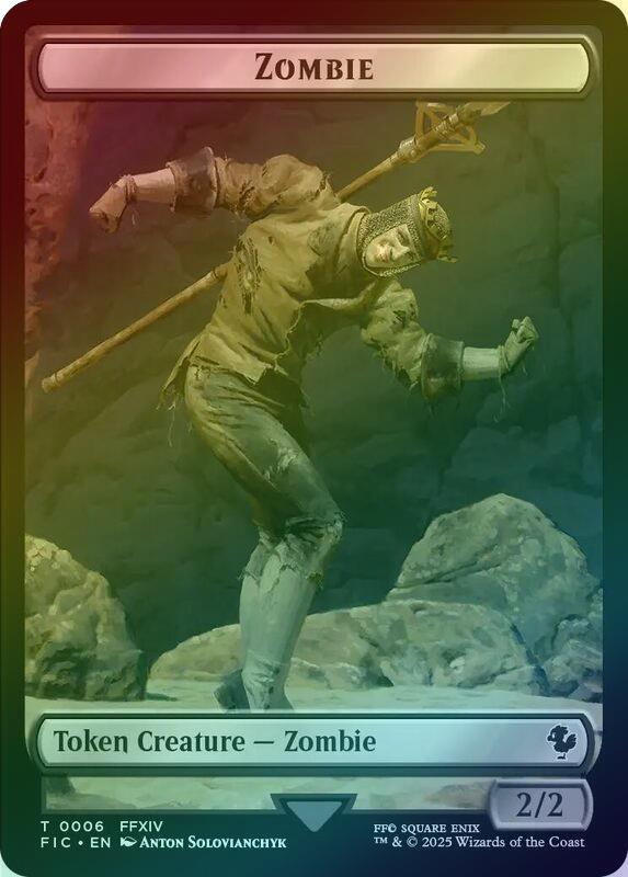 Moogle // Zombie Token (Surge Foil) (TFIC)