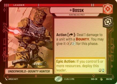 Bossk - Hunting His Prey - 010/262 - Common (Foil)