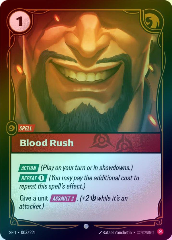 Blood Rush - 003/221 - Common (Foil)