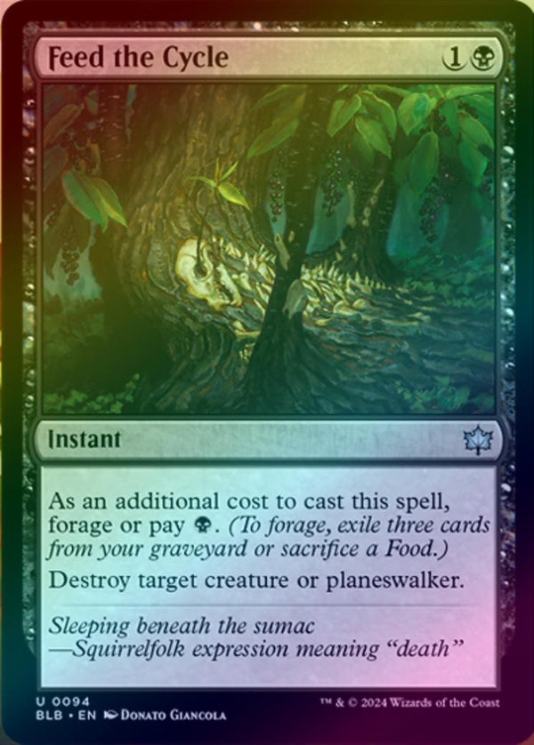 Feed the Cycle (Foil) (BLB)