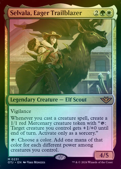 Selvala, Eager Trailblazer (Foil) (OTJ)