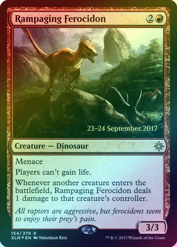 Rampaging Ferocidon - Prerelease Promo (Foil) (PXLN)