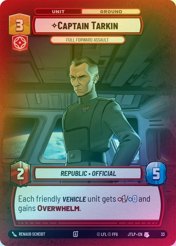 Captain Tarkin - Full Forward Assault - 33 - Uncommon (Foil)