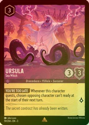 Ursula (Sea Witch) - 59/204 - Rare (Foil)