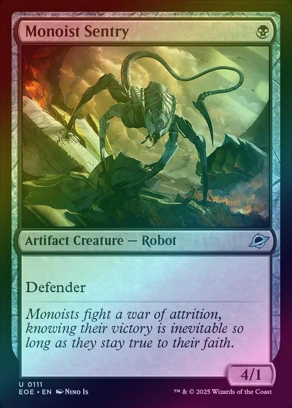 Monoist Sentry (Foil) (EOE)
