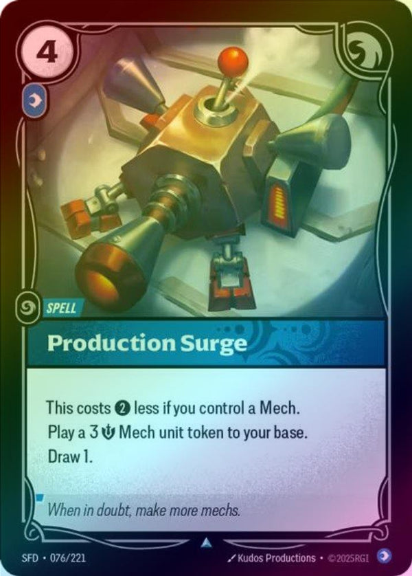 Production Surge - 076/221 - Uncommon (Foil)