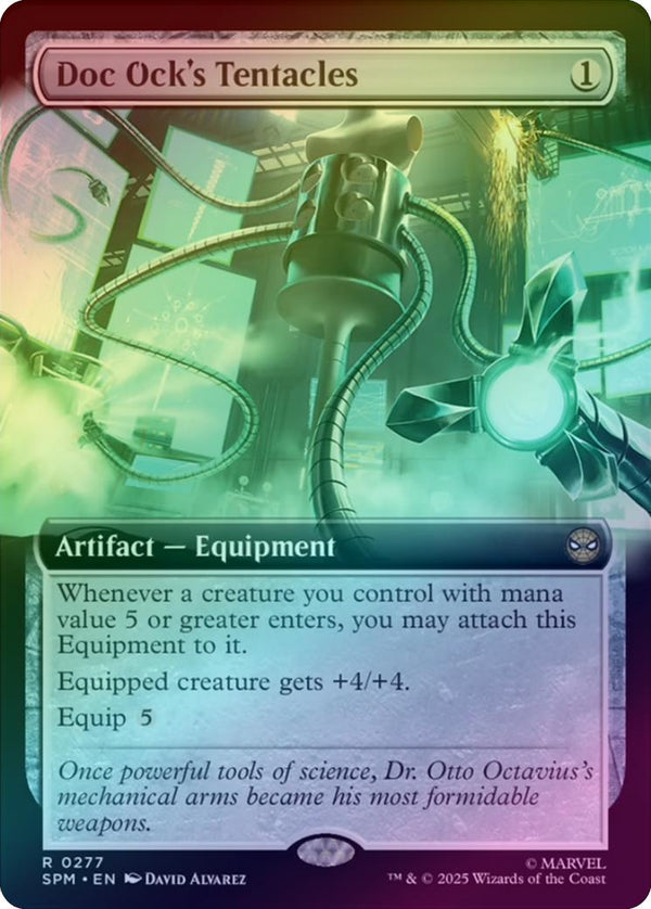 Doc Ock's Tentacles - Extended Art (Foil) (SPM)