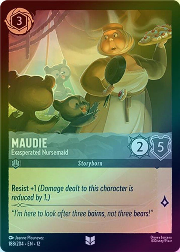 Maudie (Exasperated Nursemaid) - 188/204 - Uncommon (Foil)