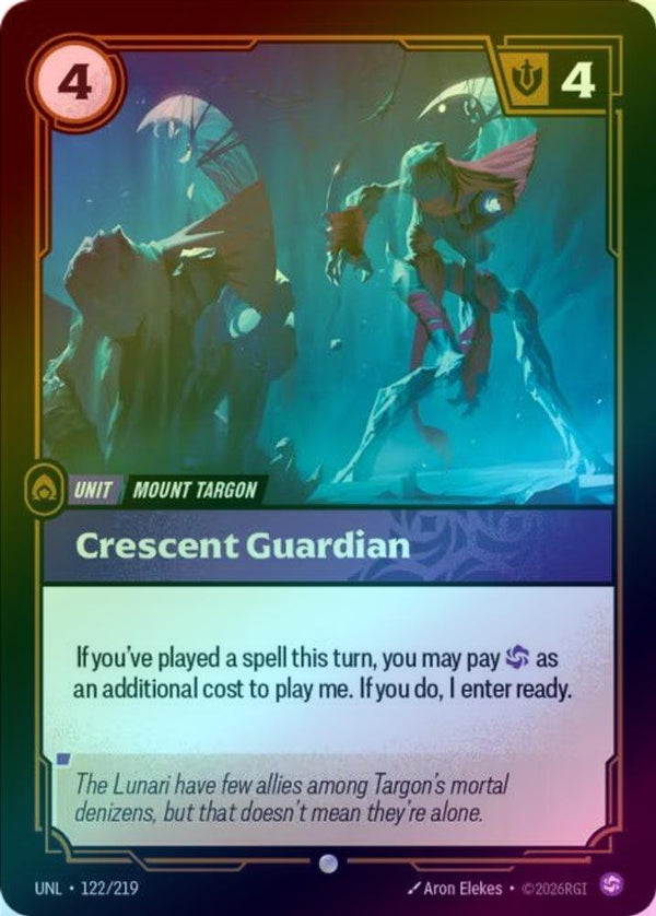 Crescent Guardian - 122/219 - Common (Foil)