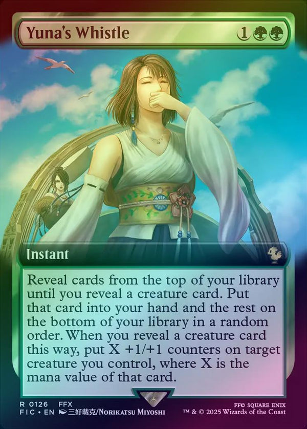 Yuna's Whistle - Extended Art (Foil) (FIC)