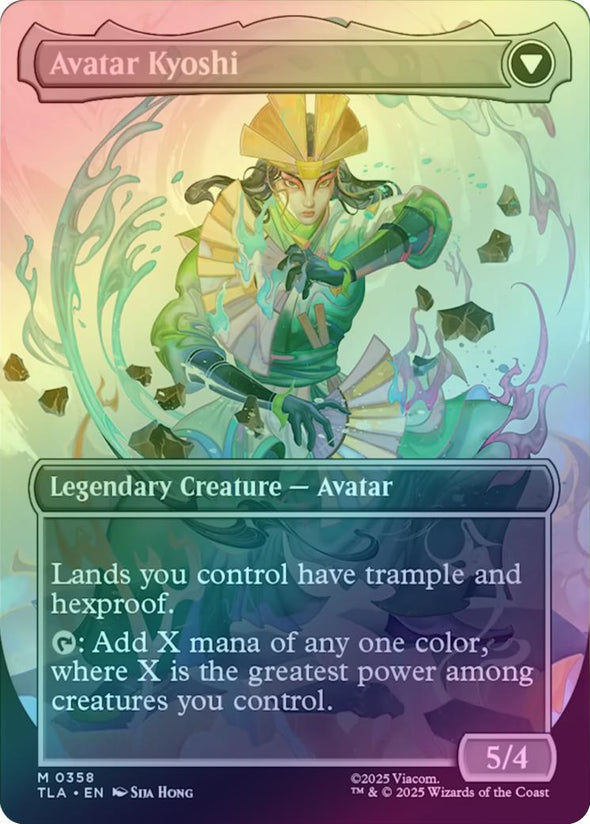 The Legend of Kyoshi // Avatar Kyoshi - Borderless (Foil) (TLA)