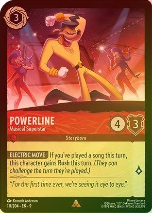 Powerline (Musical Superstar) - 117/204 - Rare (Foil)