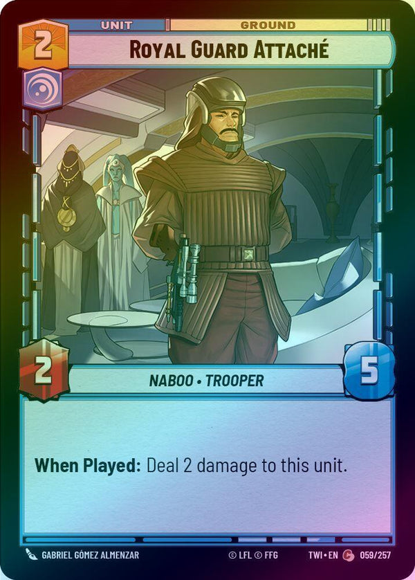 Royal Guard Attaché - 059/257 - Uncommon (Foil)