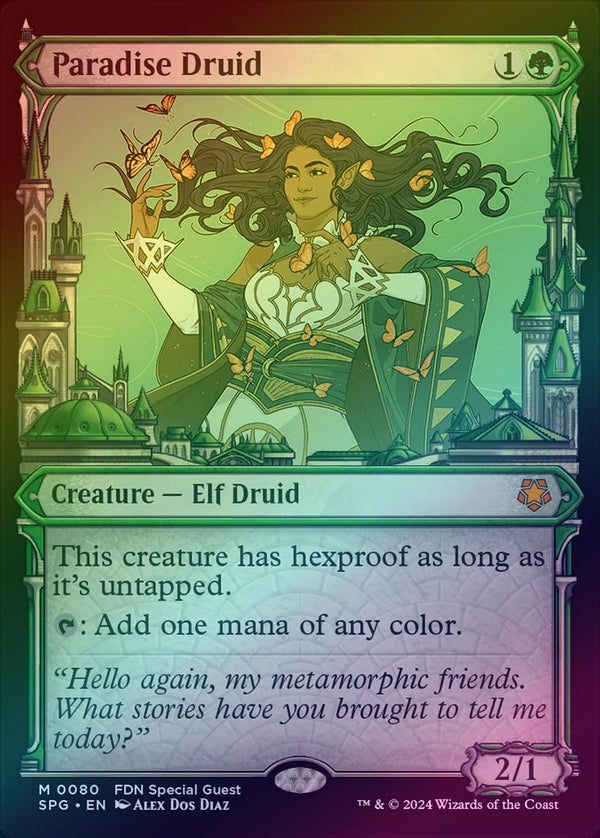 Paradise Druid - Showcase (Foil) (SPG)