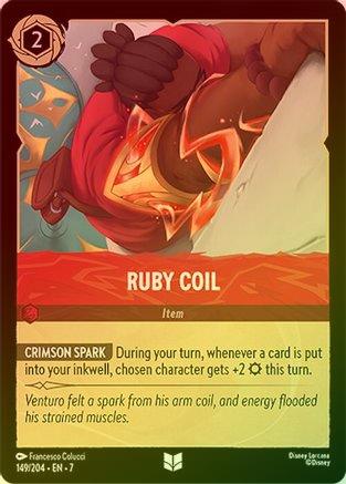 Ruby Coil - 149/204 - Uncommon (Foil)