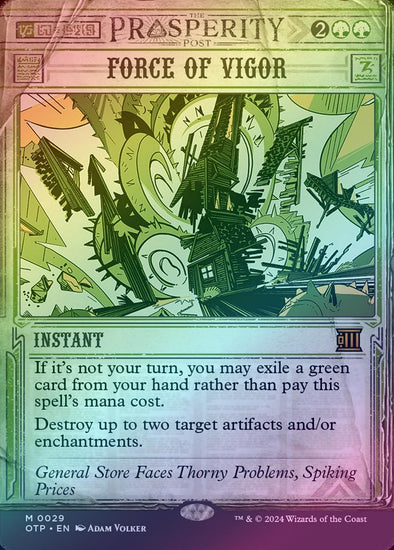 Force of Vigor (Foil) (OTP)