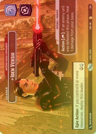 Iden Versio - Inferno Squad Commander - 254 - Showcase (Foil)