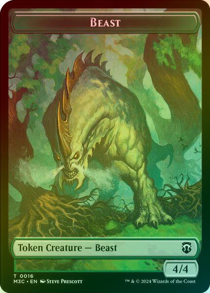 Beast (016) // Copy Token (Ripple Foil) (TM3C)