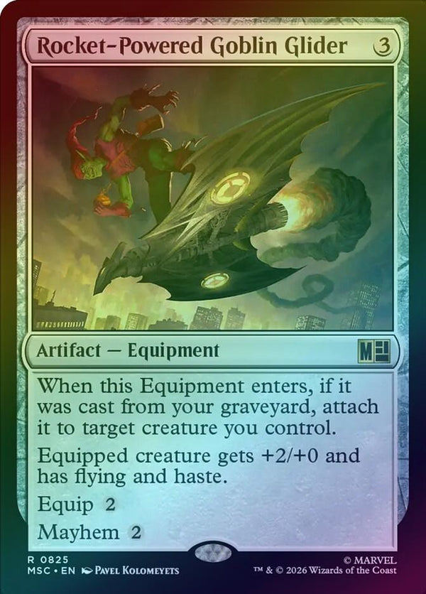 Rocket-Powered Goblin Glider (Foil) (MSC)