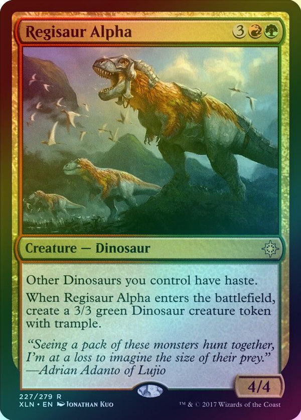 Regisaur Alpha (Foil) (XLN)