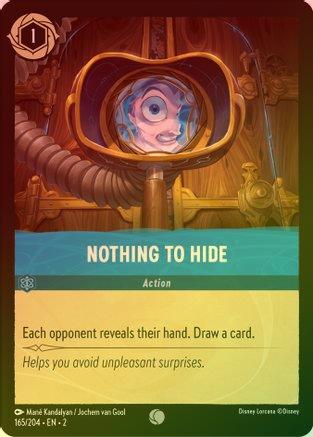 Nothing to Hide - 165/204 - Common (Foil)