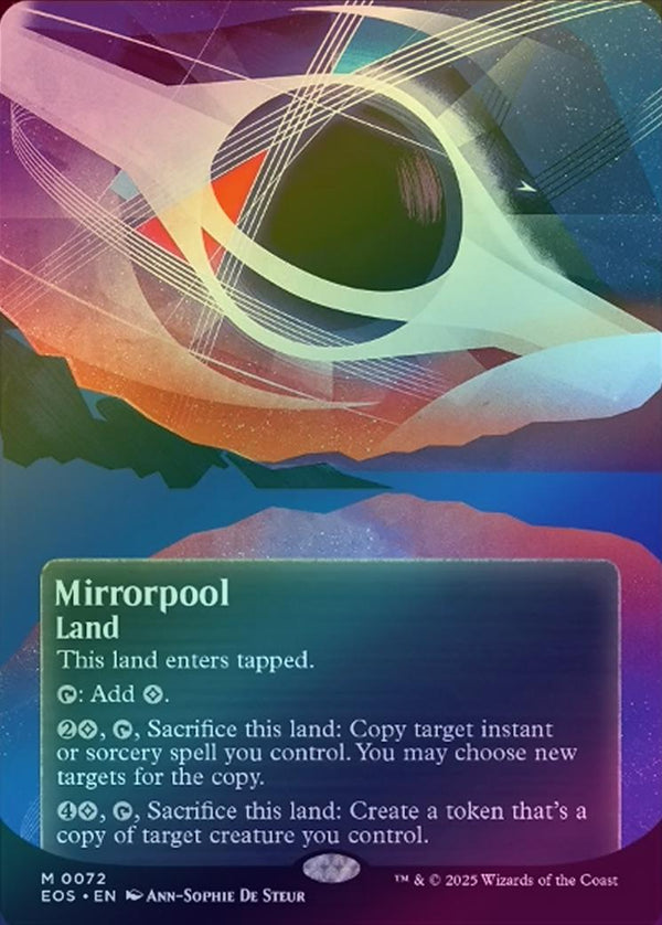Mirrorpool - Borderless Poster (Foil) (EOS)
