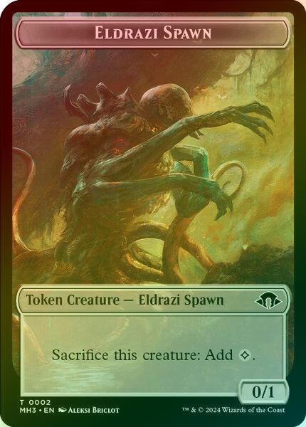 Eldrazi Spawn // Food Token (Foil) (TMH3)