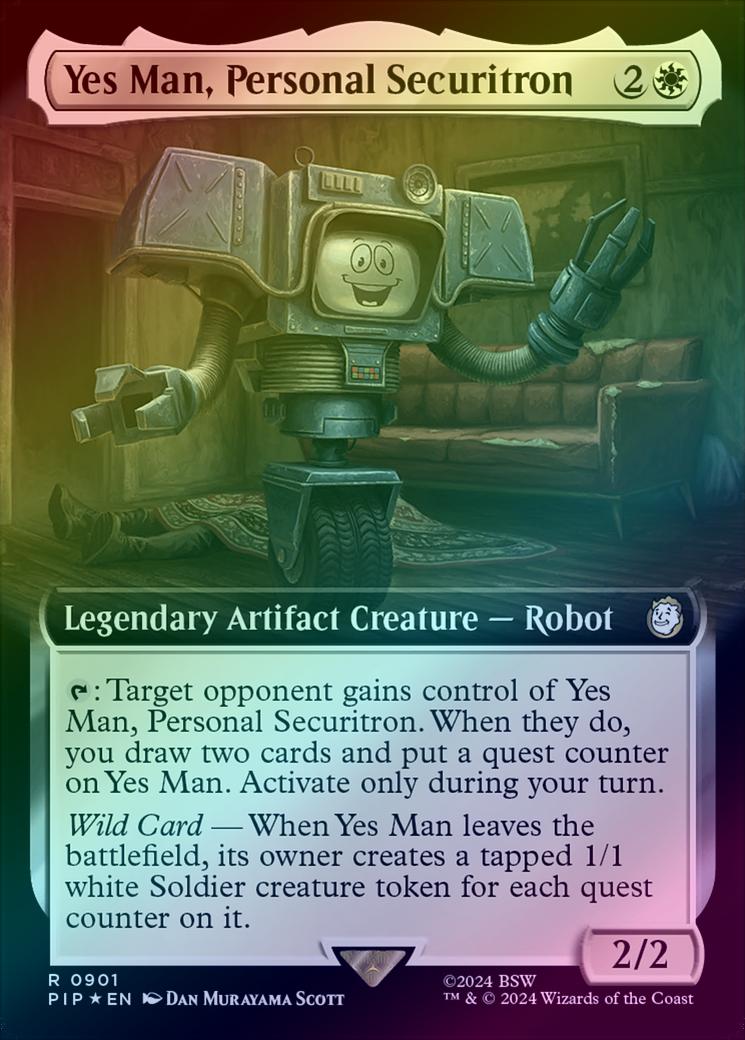 yes man mtg card Yes! #mtg #mtgxspiderman #mtgspoilers When they do Yes Man, Personal Securitron |