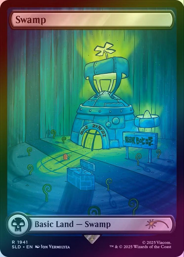 Swamp (1941) - Spongebob Squarepants: Lands Under The Sea (Rainbow Foil) (SLD)