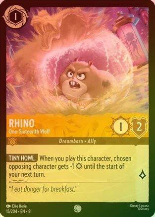 Rhino (One-Sixteenth Wolf) - 15/204 - Common (Foil)