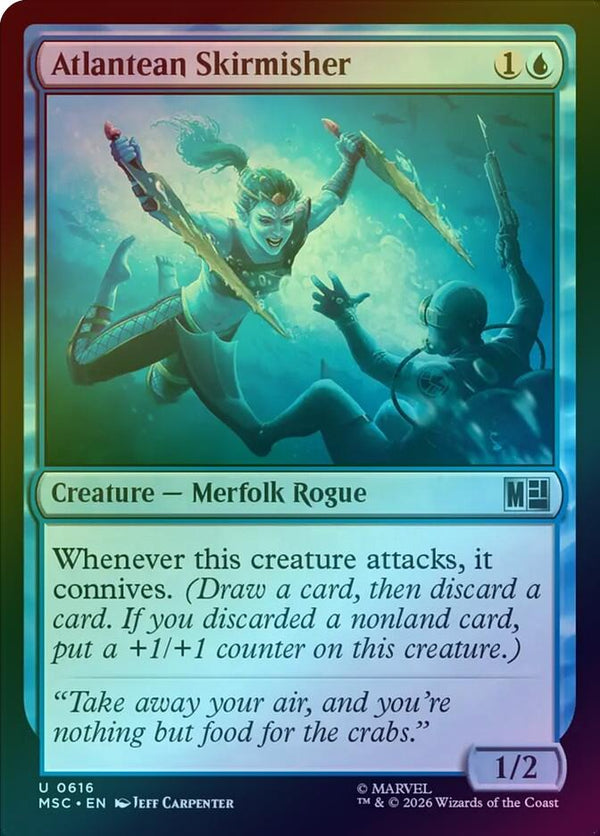 Atlantean Skirmisher (Foil) (MSC)