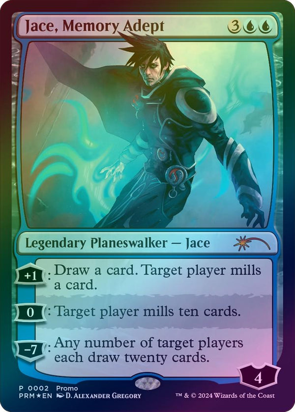 Jace, Memory Adept (Foil) (PMEI-2024) (PRM 0002)