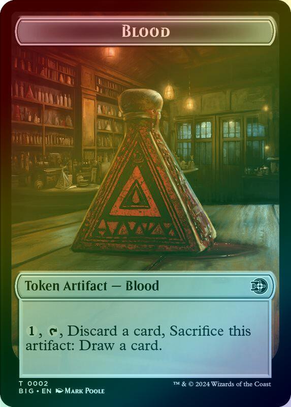 Treasure // Blood Token (Foil) (TOTJ)